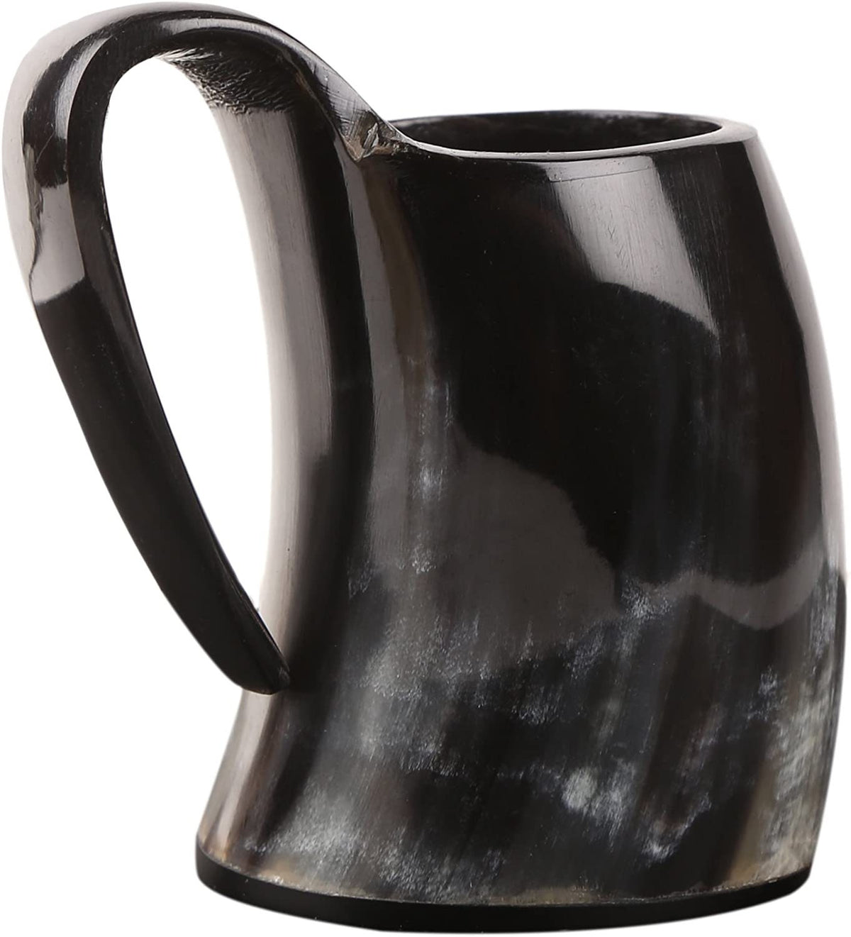 Handcrafted Viking Horn Shot Mug: Valhalla Ale Beer Cup (70ml)