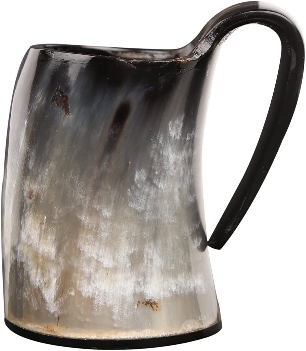 Handcrafted Viking Horn Shot Mug: Valhalla Ale Beer Cup (70ml)